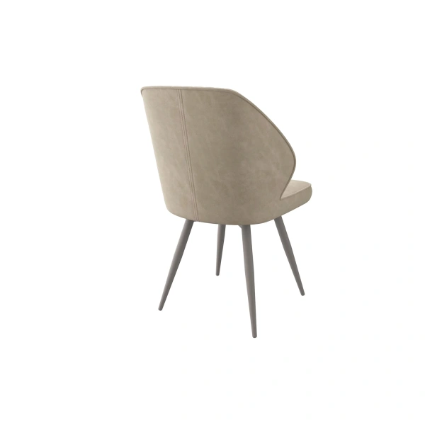 Стул MICHAEL-R LATTE KIPRUS 2 BK Квадратные(R)